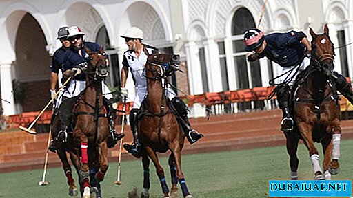 Polosaison im Al Habtoor Polo Resort & Club, Dubai, Vereinigte Arabische Emirate