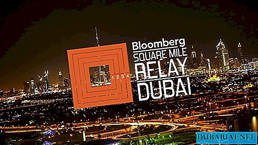 Relay race Bloomberg Square Mile Relay, Dubai, United Arab Emirates