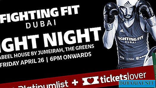 Nyrkkeilytodellisuusnäyttely Fighting Fit Dubai, Dubai, UAE