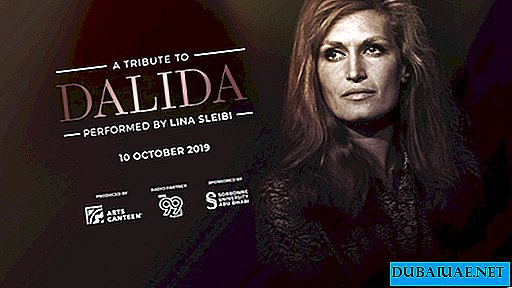 Dalida concert dedication, Dubai, UAE