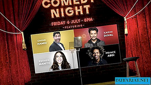Noite de comédia na ópera de Dubai, Dubai, Emirados Árabes Unidos