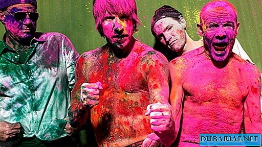 Red Hot Chili Peppers koncert, Abu-Dzabi, Egyesült Arab Emírségek