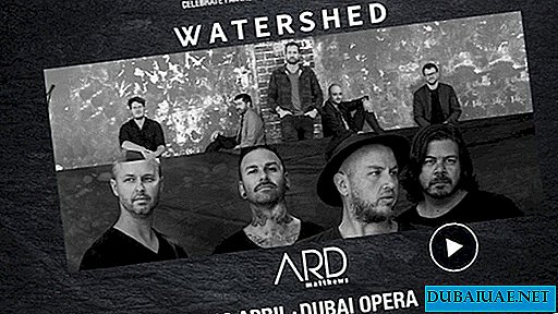 Konsert Arda Matthews dan Watershed Band, Dubai, UAE