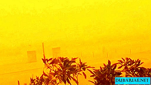 Sandstorm förvandlade Dubai till en slags Red Planet