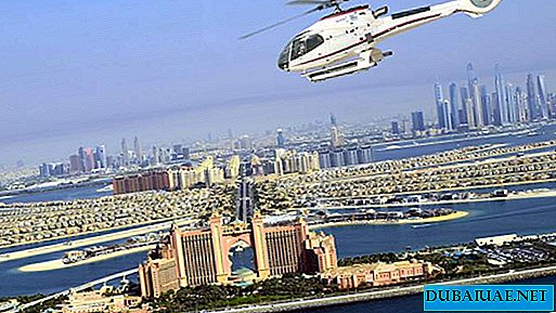 Os convidados do Grande Prêmio de Fórmula 1 em Abu Dhabi são oferecidos helicópteros