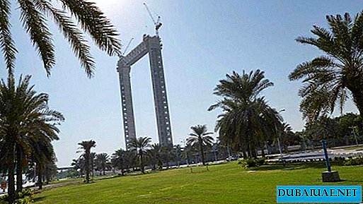 Der Dubai Frame wird im Januar 2018 für die Öffentlichkeit zugänglich sein