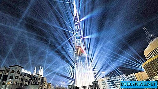 Principalul show laser al Dubaiului s-a prelungit până pe 31 martie