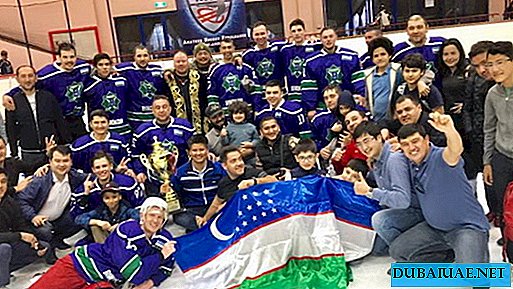 Uzbek team Binokor wins hockey cup in Dubai