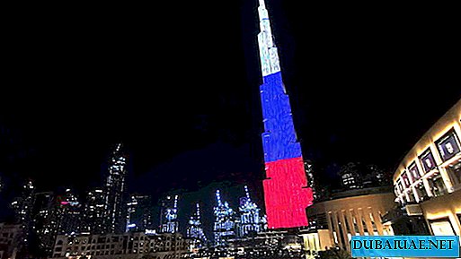 Dubai gratulerade ryssarna på nationaldagen