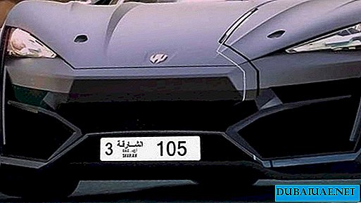 Eksklusive bilnumre kan kjøpes med rabatt i Dubai