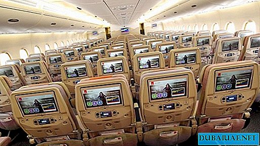 Emirates wird in Dubai für das Bordfernsehen werben