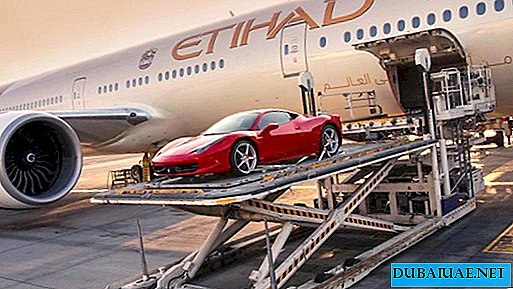 Etihad Airlines bo dostavil supercar od ZAE do ZAE