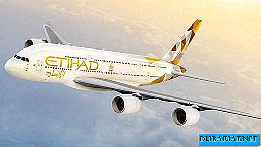 Etihad Airways-fartøyet landet raskt i Abu Dhabi