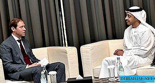 Chefen för ministeriet för industri och handel i Ryssland Denis Manturov besökte ett arbetsbesök i Förenade Arabemiraten