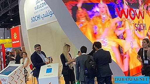Cidade de Sochi apresentada pela primeira vez em uma exposição de turismo em Dubai