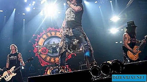 „Guns N’ Roses “surengs koncertą po„ Formulės 1 “lenktynių Abu Dabyje