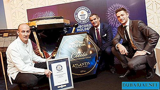Der berühmte Ferienort Dubai stellte einen neuen Guinness-Rekord auf