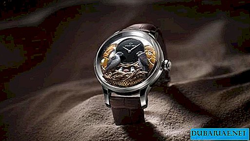 Jaquet Droz a publié des montres pour un demi-million de dollars en l'honneur des Émirats arabes unis