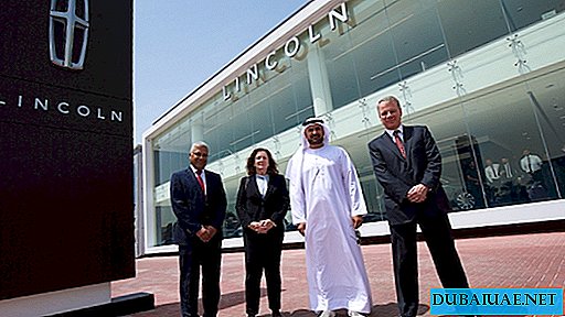 The world's largest showroom Lincoln opened in Dubai