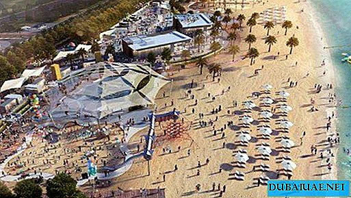 Abu Dhabi Beach avasi uuden kunto-alueen