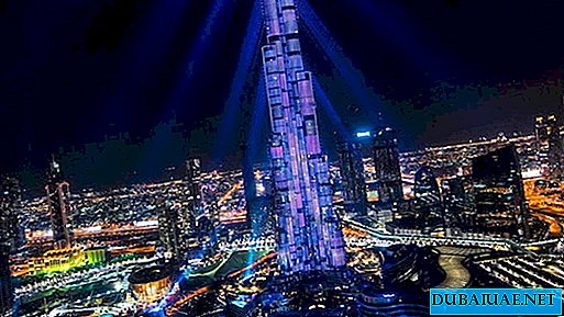 The tallest building in the world in Dubai will show the show of singer Adele