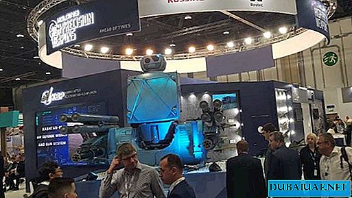 At the exhibition of arms in the United Arab Emirates stands of Russian companies