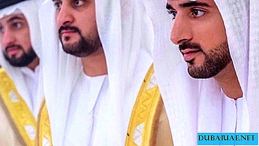The Crown Prince of Dubai and his two brothers got married on the same day.