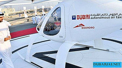 Престолонаследникът на Дубай възхвалява безпилотно въздушно такси