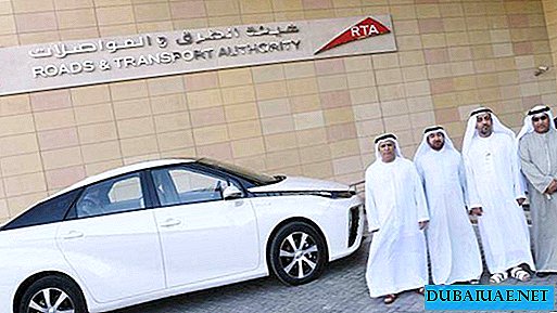 The first hydrogen fuel taxi in the Middle East can be ordered in Dubai