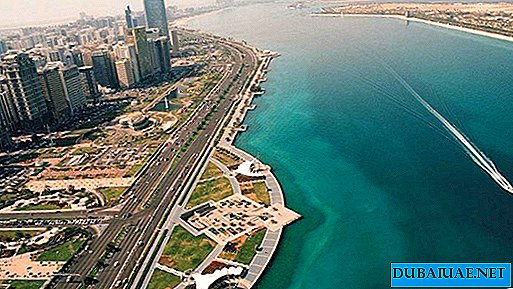 Abu Dhabi Coast kann überflutet werden