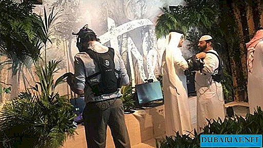 A virtual trap awaits visitors at a government summit in Dubai