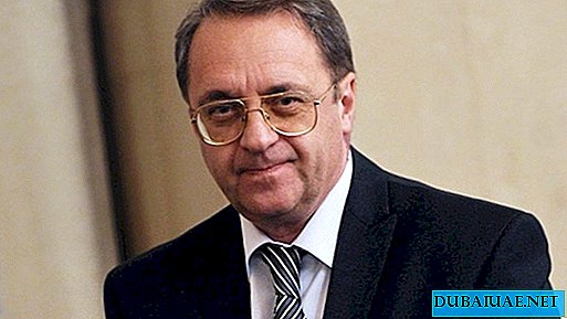 Der Botschafter der VAE in Russland trifft sich mit Mikhail Bogdanov