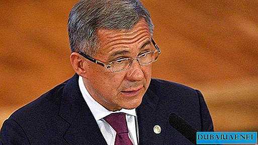 Emirlik Ras al-Khaimah hükümdarı Tataristan Cumhuriyeti Devlet Başkanını kabul etti