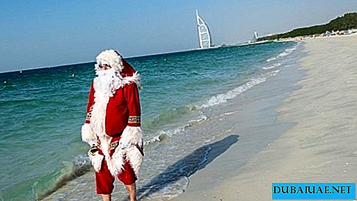 Lyxig Dubai-anläggning kommer att hyra jultomten