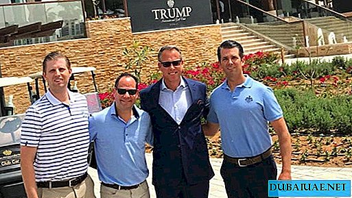 Sons of Donald trump attended the wedding of the daughter of a businessman in Dubai