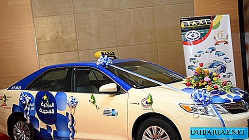 Hundrevis av nye miljøvennlige drosjer tar til Dubai-veiene