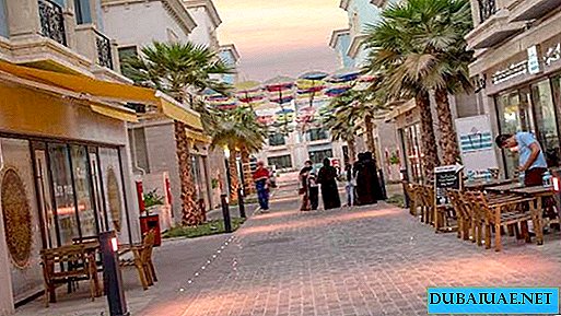 A new European-style alley opens in Abu Dhabi