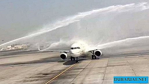 إصابة مسافر برصاص مدفع المياه في مطار دبي