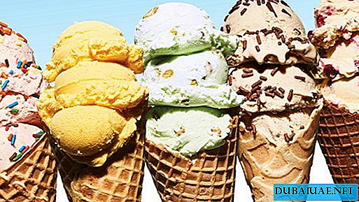 In Dubai and Abu Dhabi ice cream will be distributed free of charge