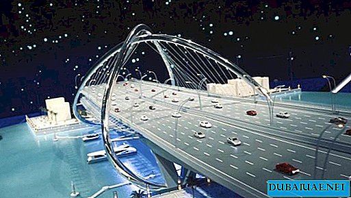 The construction of the Shindag Bridge has begun in Dubai