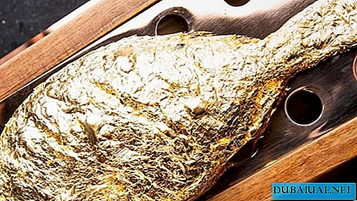 In Dubai gelernt, Fisch in Gold zu backen
