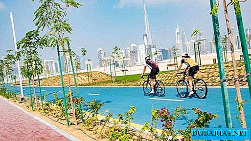 In Dubai eröffnen neue Radwege