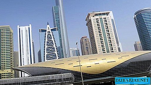 À Dubaï, renommée l'une des stations de métro centrales