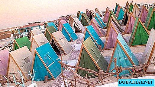 Hipster Camping aparece em Dubai