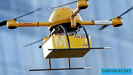 Drones UAE vai entregar mercadorias em torno do relógio