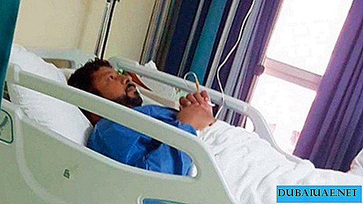 Nos Emirados Árabes Unidos, um homem sobreviveu a um ataque de tubarão