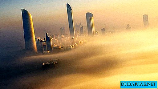 In the UAE, the winter fog season began