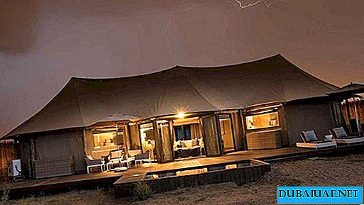 Eko-hotel mewah gurun baru dibuka di UAE