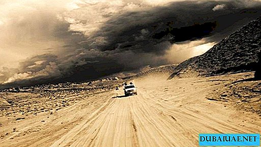 Ventos fortes e tempestades de areia são esperados nos Emirados Árabes Unidos