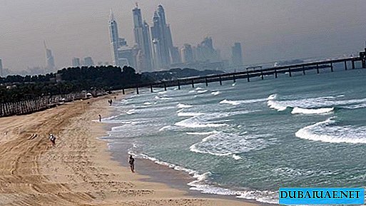 I vissa områden i Förenade Arabemiraten har temperaturen närmade sig noll